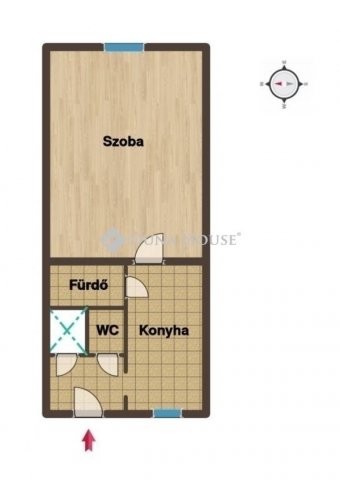 Eladó téglalakás, Budapesten, X. kerületben 48.5 M Ft, 1 szobás