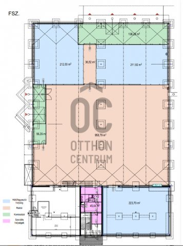 Kiadó iroda, Vecsésen 2492 E Ft / hó / költözzbe.hu