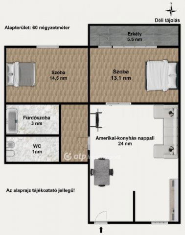 Eladó téglalakás, Budapesten, VIII. kerületben 83.8 M Ft