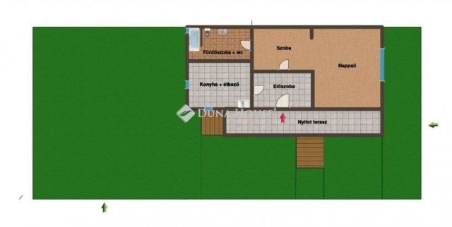 Eladó ikerház, Budapesten, III. kerületben 62 M Ft, 2 szobás