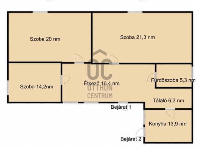 Eladó családi ház, Üllőn 81.9 M Ft, 3 szobás