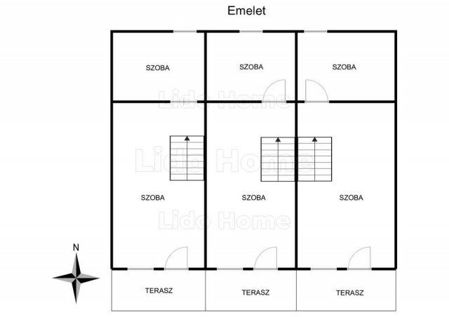 Eladó nyaraló, Balatonkeresztúron 79.9 M Ft, 10 szobás
