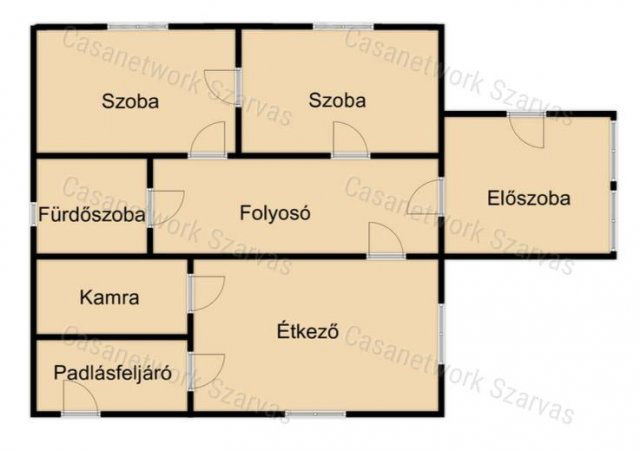 Eladó családi ház, Békésszentandráson 21 M Ft, 2 szobás