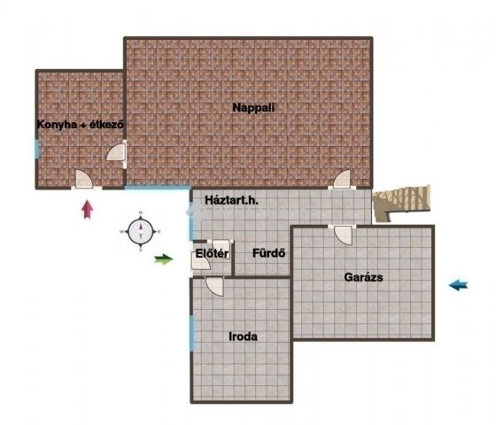 Eladó családi ház, Budapesten, II. kerületben 294.9 M Ft
