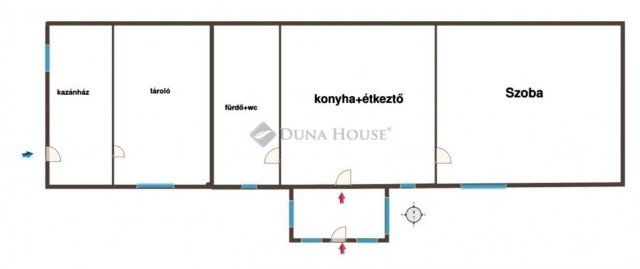 Eladó családi ház, Üllőn 42.9 M Ft, 1 szobás