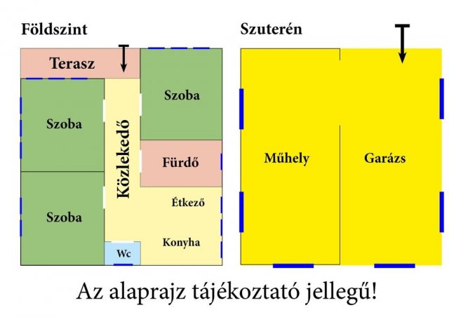 Eladó családi ház, Dunaharasztin 89.9 M Ft, 3 szobás