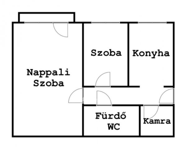 Kiadó téglalakás, albérlet, Debrecenben 180 E Ft / hó, 2 szobás