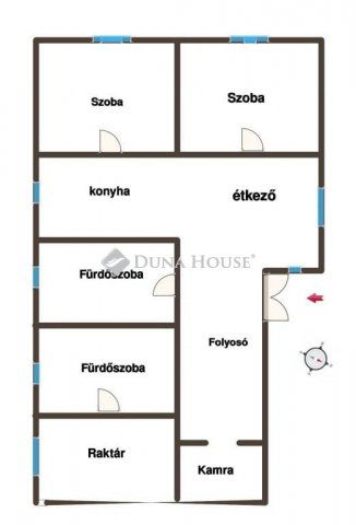 Eladó családi ház, Velencén, Kossuth utcában 65 M Ft, 2 szobás