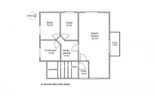 Eladó téglalakás, Alsópáhokon 67.9 M Ft, 3 szobás
