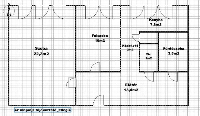 Eladó panellakás, Egerben 43.5 M Ft, 1+1 szobás