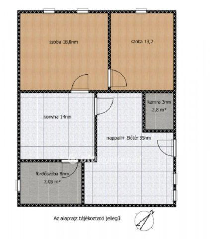 Eladó családi ház, Dunavecsén 29.9 M Ft, 2+1 szobás