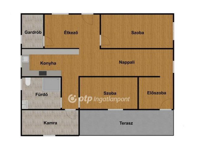 Eladó mezogazdasagi ingatlan, Debrecenben 46.5 M Ft, 1+2 szobás