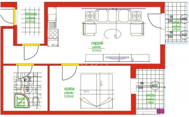 Eladó téglalakás, Budapesten, VIII. kerületben 124.9 M Ft