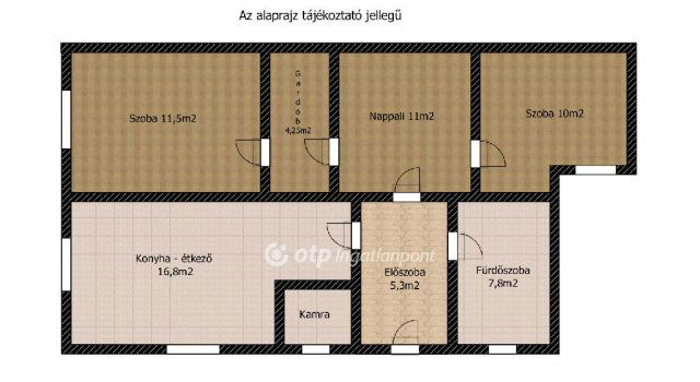 Eladó családi ház, Ráckeresztúron 68 M Ft, 3 szobás