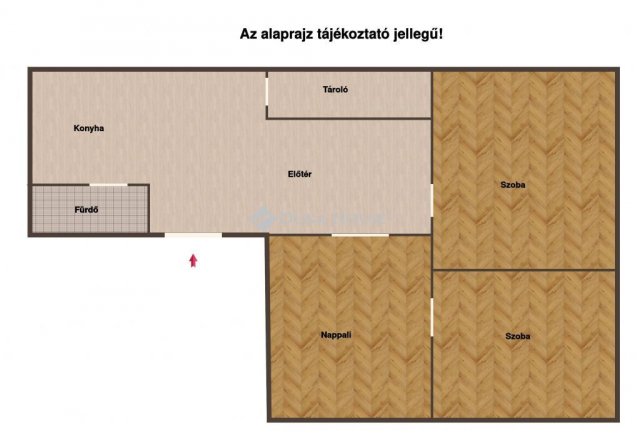 Eladó családi ház, Tényőn 44.99 M Ft, 3 szobás