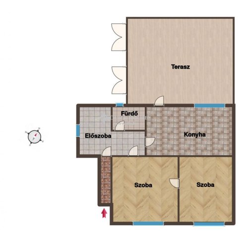 Eladó családi ház, Szombathelyen 72.9 M Ft, 2 szobás