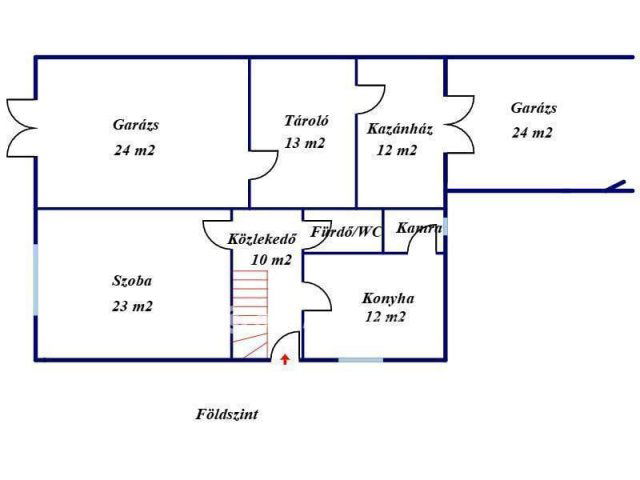 Eladó családi ház, Domoszlón 48 M Ft, 5 szobás
