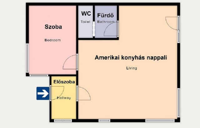 Eladó téglalakás, Kiskunhalason 29.9 M Ft, 2 szobás