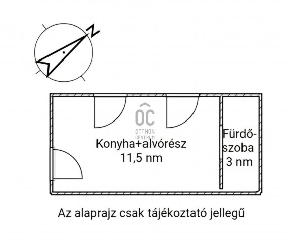 Eladó nyaraló, Tápiószentmártonon 6.9 M Ft, 1 szobás