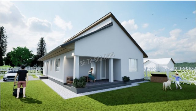 Eladó családi ház, Hernádon 89.99 M Ft, 4 szobás