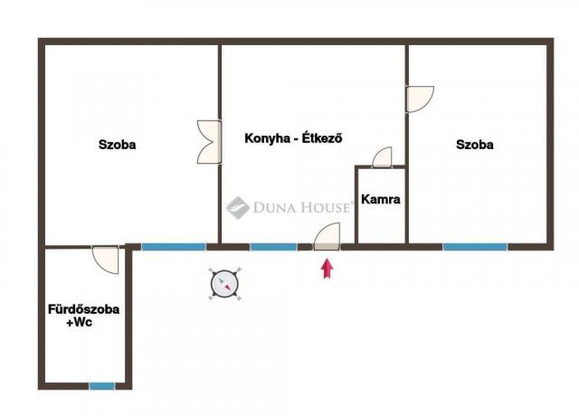 Eladó ikerház, Budapesten, XX. kerületben 54 M Ft, 2 szobás