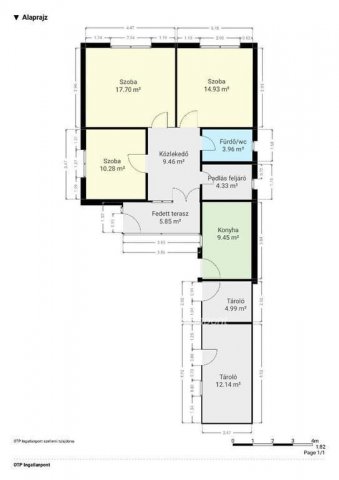 Eladó családi ház, Vanyolán 22.9 M Ft, 2+1 szobás