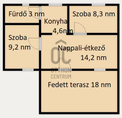 Eladó nyaraló, Tápiószentmártonon 16 M Ft, 3 szobás