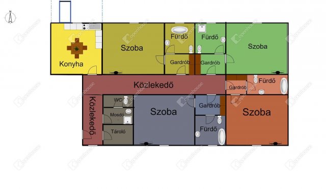 Eladó téglalakás, Nagykanizsán 42 M Ft, 4 szobás