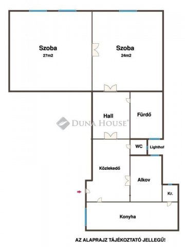 Eladó téglalakás, VIII. kerületben, Bródy Sándor utcában