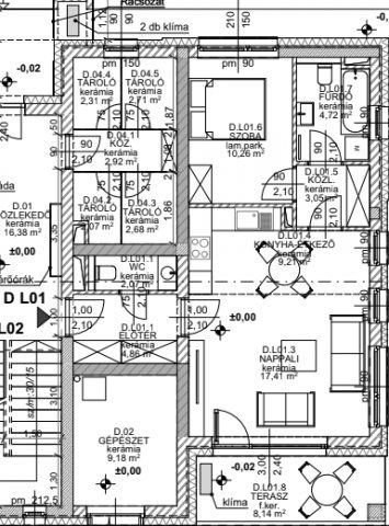 Eladó téglalakás, Tatabányán 59.317 M Ft, 2 szobás