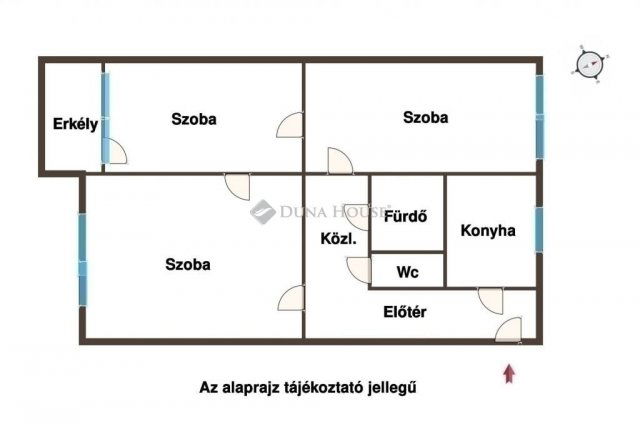 Eladó panellakás, Budapesten, XIII. kerületben 86.9 M Ft
