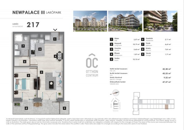 Eladó téglalakás, Budapesten, XIII. kerületben 77.9 M Ft