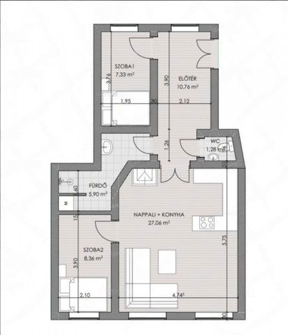 Kiadó téglalakás, albérlet, VII. kerületben, Thököly úton