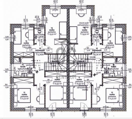 Eladó ikerház, Budapesten, XVII. kerületben 139 M Ft, 5 szobás