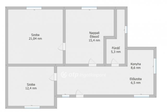 Eladó családi ház, Tolnán 36.9 M Ft, 2 szobás