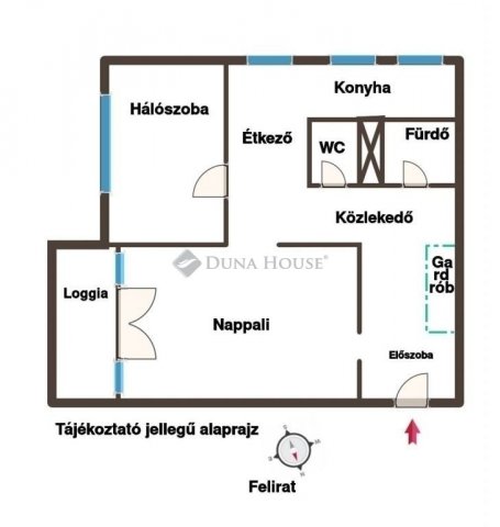 Eladó téglalakás, Halásztelken 64.9 M Ft, 2 szobás