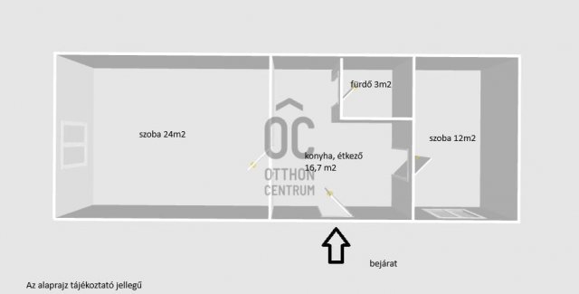 Eladó családi ház, Berhidán 14 M Ft, 2 szobás