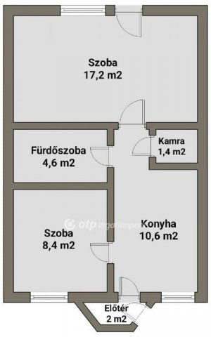 Eladó téglalakás, Kisvárdán 37.5 M Ft, 1+1 szobás