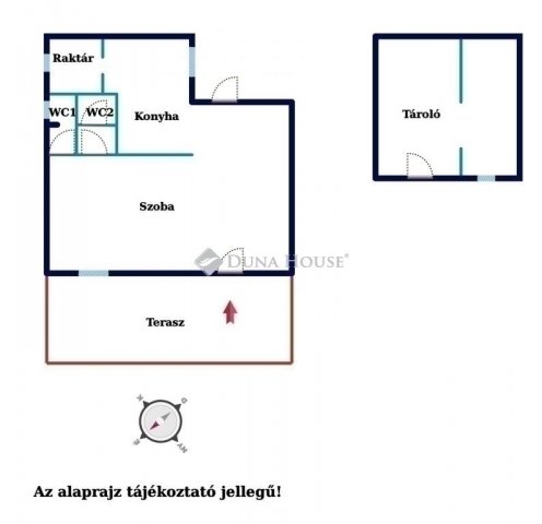 Eladó családi ház, Gyálon 95 M Ft, 1 szobás