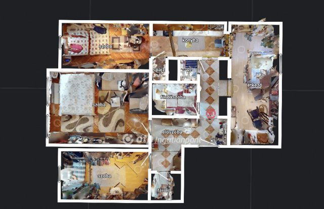 Eladó téglalakás, Nyíregyházán 49.5 M Ft, 3 szobás