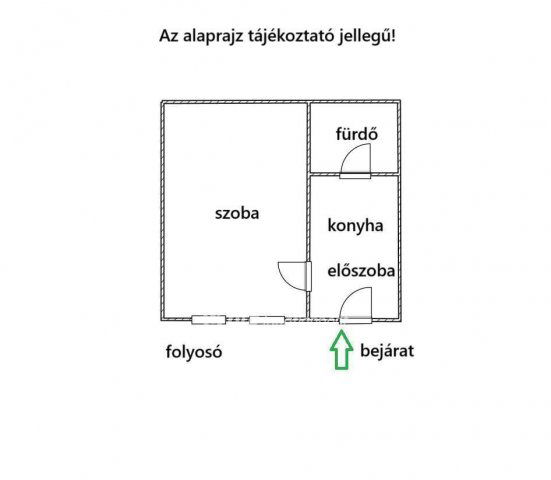 Eladó téglalakás, Budapesten, VII. kerületben 44 M Ft, 1 szobás