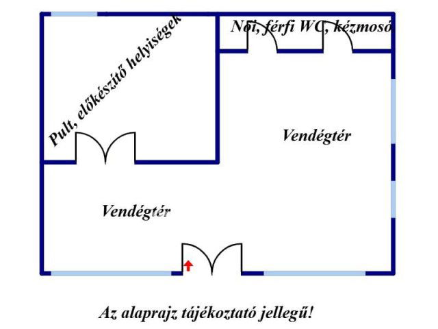 Kiadó üzlethelyiség, Nyíregyházán 500 E Ft / hó