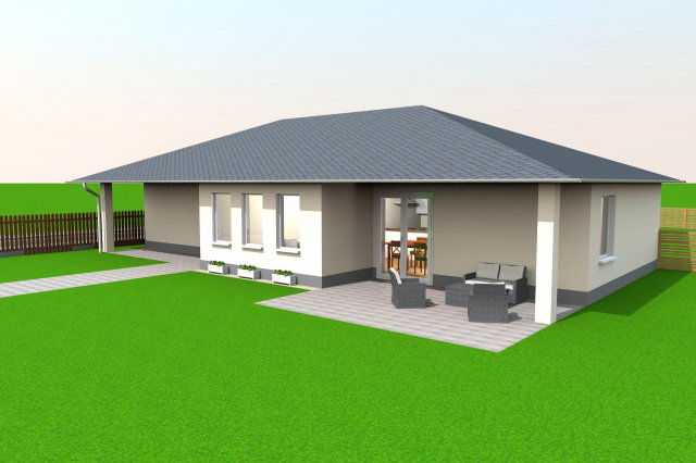 Eladó ikerház, Erdőkertesen 98 M Ft, 4 szobás