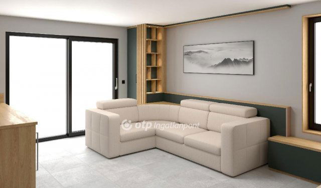 Eladó téglalakás, Nemesvámoson 58 M Ft, 1+1 szobás