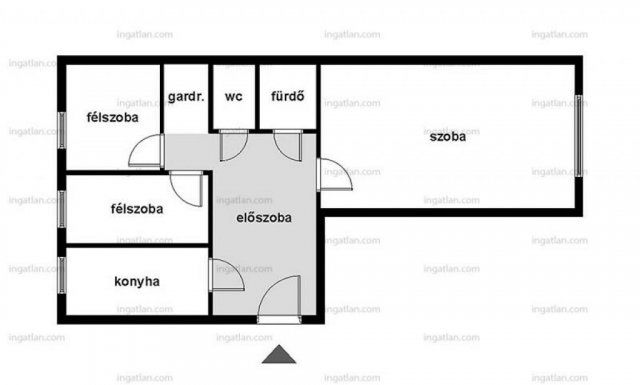 Eladó téglalakás, Budapesten, III. kerületben, Szilke utcában