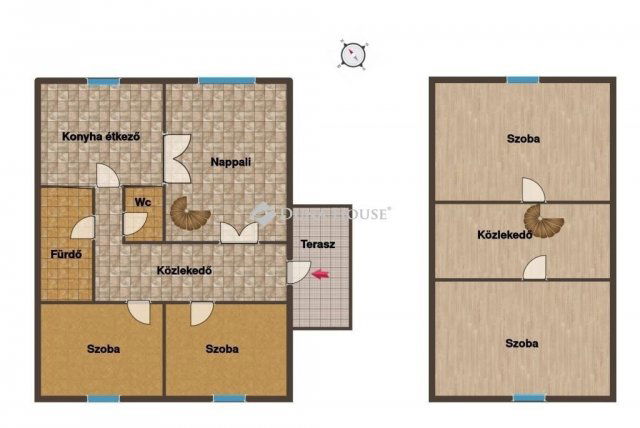 Eladó családi ház, Felsőlajoson 55.9 M Ft, 5 szobás