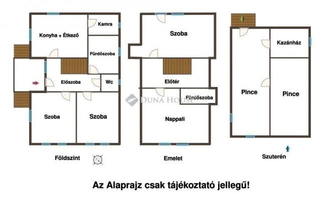 Eladó családi ház, Vecsésen 95 M Ft, 4 szobás