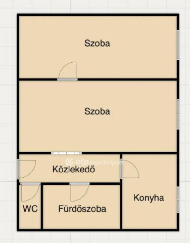 Eladó panellakás, Miskolcon 22.5 M Ft, 2 szobás