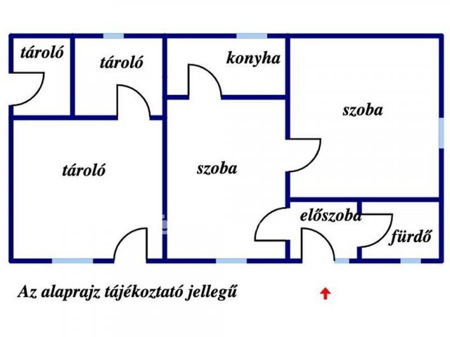Eladó családi ház, Nagykállóban 20 M Ft, 1+1 szobás