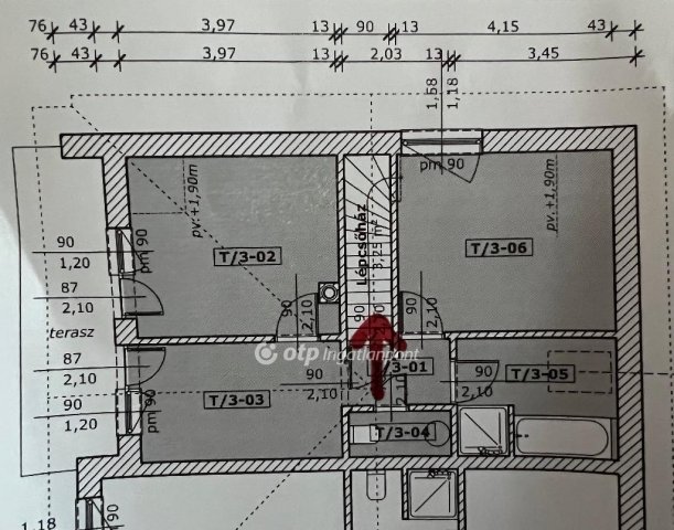 Eladó téglalakás, Balatonfüreden 74.9 M Ft, 2 szobás